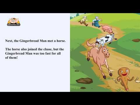 Gingerbread Man : Lire et écouter des Livres en Anglais (English Talking Book)